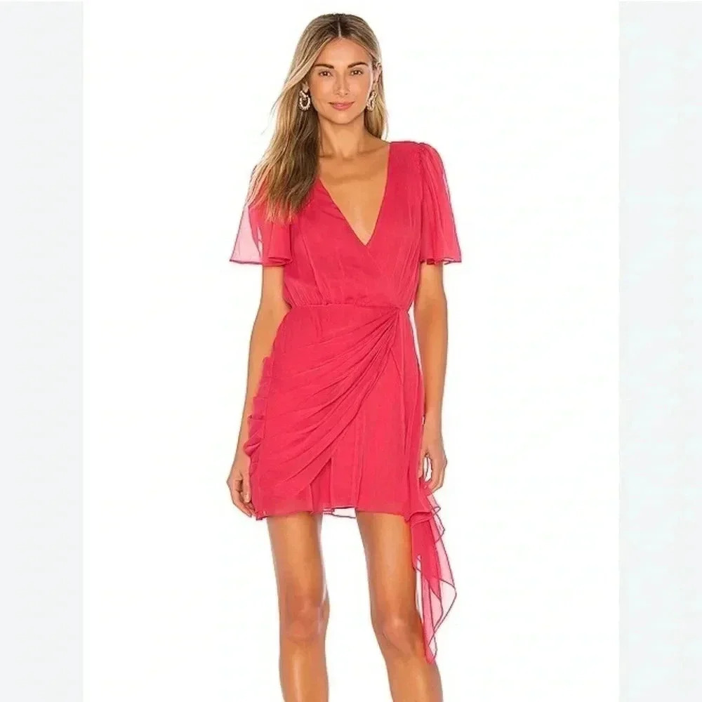 House of Harlow 1960 x Revolve Red Dress Size Small